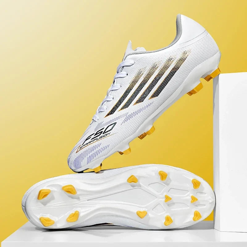 New Men Professional Soccer Shoes Boys Sneakers Match Ankle Football Boots Non-Slip TF/FG Comfortable Sports Shoes Unisex
