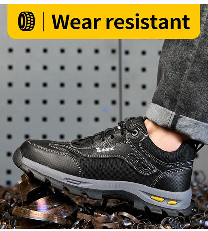 Safety shoes, anti smashing and anti stabbing work shoes, men's protective shoes, lightweight and comfortable protective boots