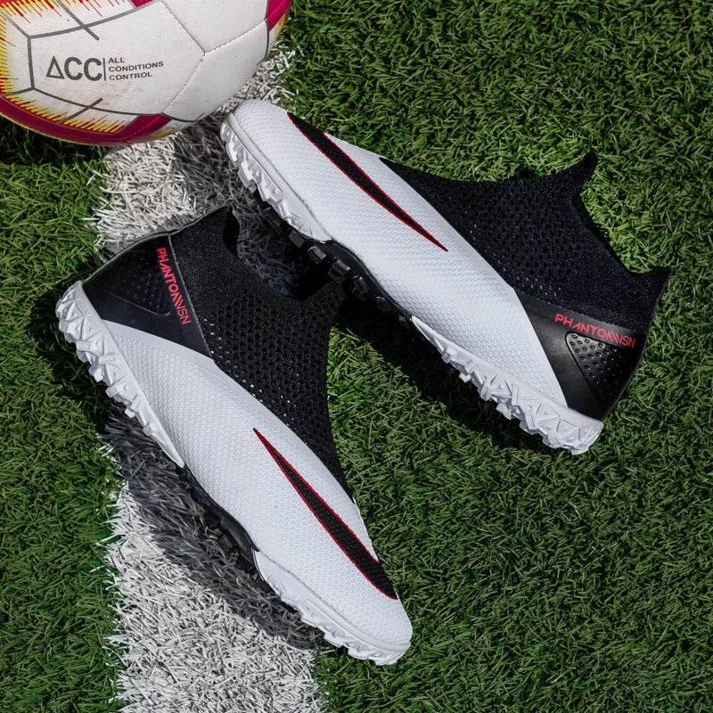 New Men Football Boots High-quality Soccer Shoes Soccer Cleats Professional Turf Training Shoes Ultralight Futsal Match Non-Slip