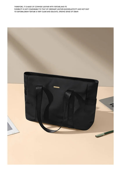 Designer Luxury Women's Bag Shoulder Bags For Work 14 Inches Commuter Bag With Zipper Compartments Large Capacity Tote Bag