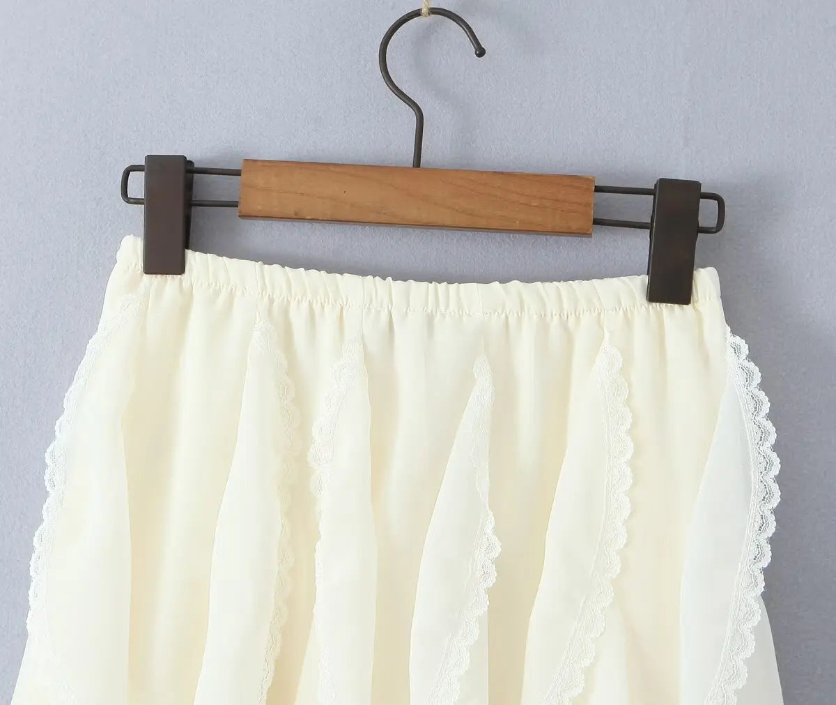 Kawaii Black Mini Skirts Women Summer 2025 Japanese Y2k Fashion Ruched Skirts Vintage Clothes Kawaii Ruffle Skirts Lace Trim