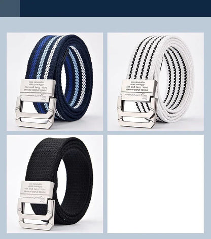 Brand New Canvas Belt Outdoor Tactical Belt Unisex High Quality Canvas Belts for Jeans Male Luxury Casual Straps