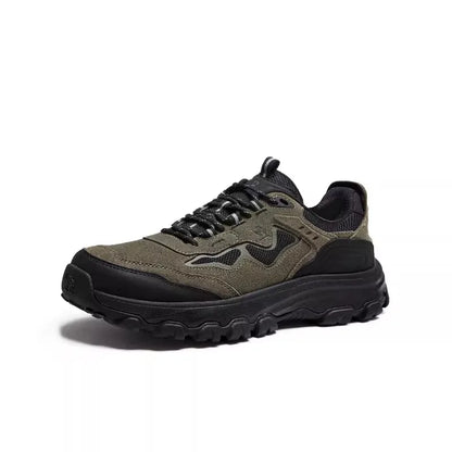 Hiking Shoes for Men Waterproof Outdoor Low-top Hiking Boots Leather Men's Trekking Shoes Walking Male Sneakers New