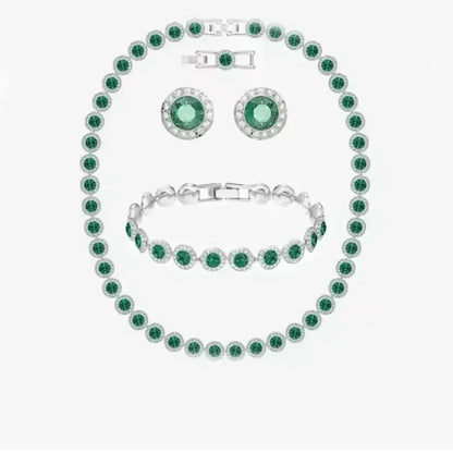 2025 New Classic Luxury Angel Set, Necklace, Bracelet, Earrings, Multi Functional and Beautiful - Valentine's Day Gift