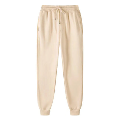Sweatpants Spring Autumn Cotton Long Pants Jogger Trousers Casual Sports Men's and Women's Fitness Solid Jogging Running pants