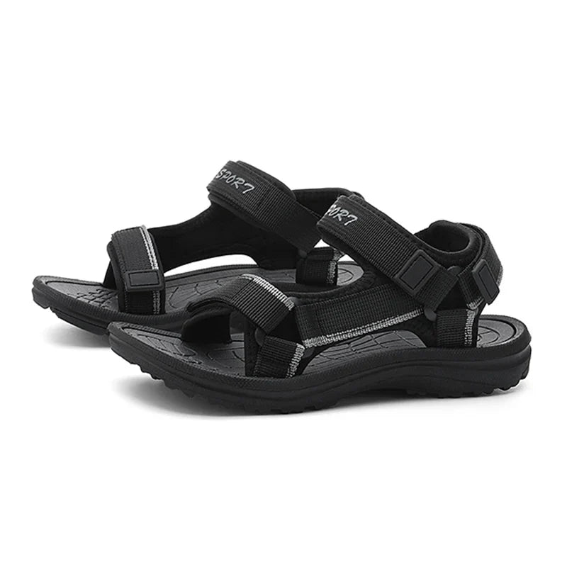Children Casual Flat Sandals Boys Summer Beach Shoes Breathable Open Toe Non-Slip Kids Walking Footwear