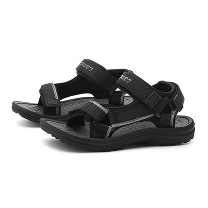 Children Casual Flat Sandals Boys Summer Beach Shoes Breathable Open Toe Non-Slip Kids Walking Footwear