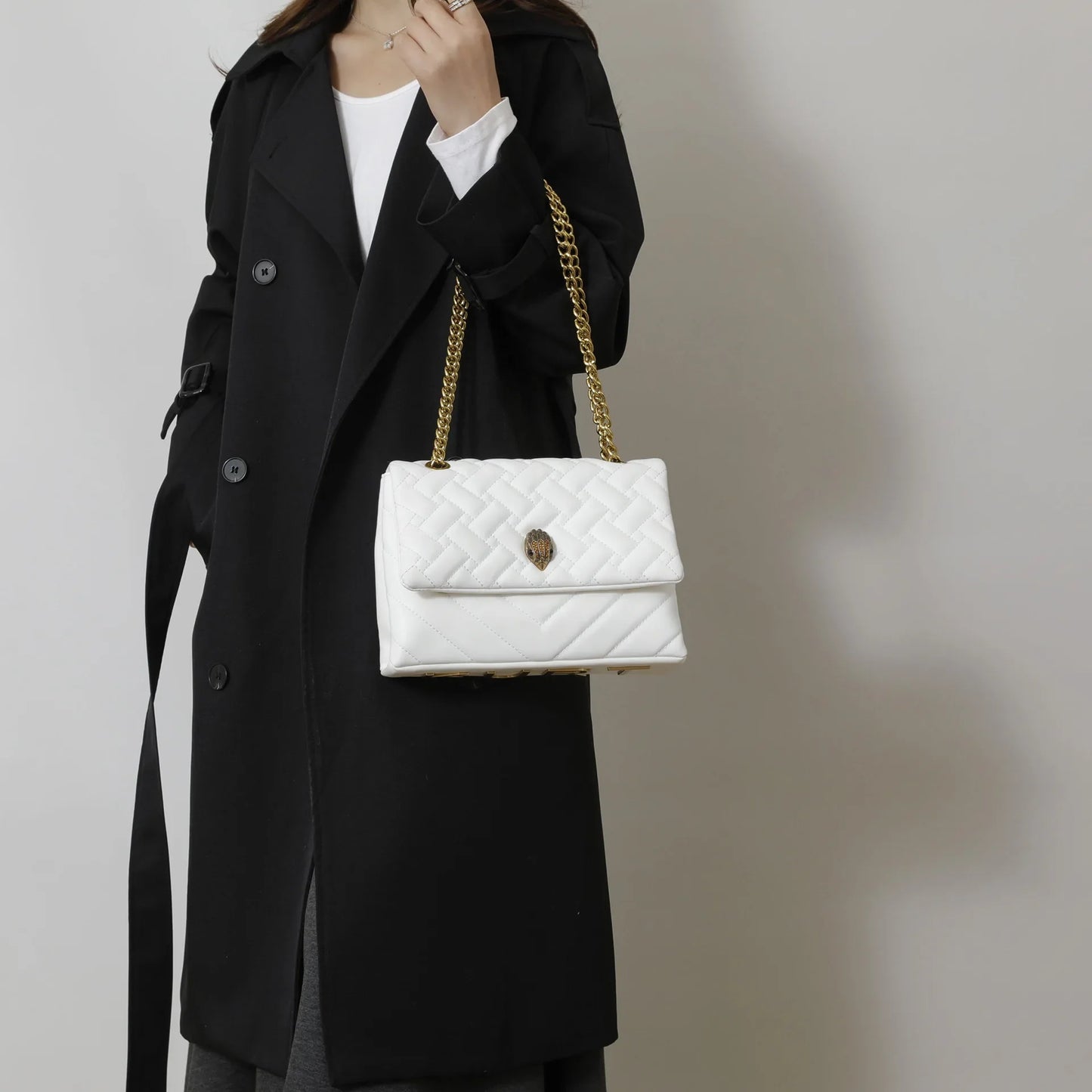 2026 New Chain Bag Textured Rhombus Embroidery Thread Single Bag Versatile Single Shoulder Crossbody Hot Selling Women's Bag