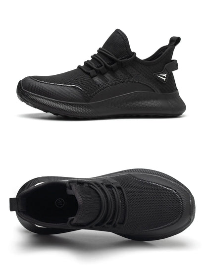 Men Safety Shoes For Work Safety Boots Protect Breathable Anti-smash Steel Toe Sport Work Sneakers Construction Security Boots