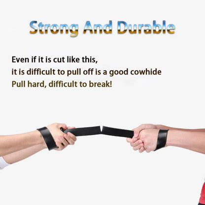 Fashion Men's Belt Men's Genuine Leather Belt Automatic Buckle Ratchet Belt Random Adjustment