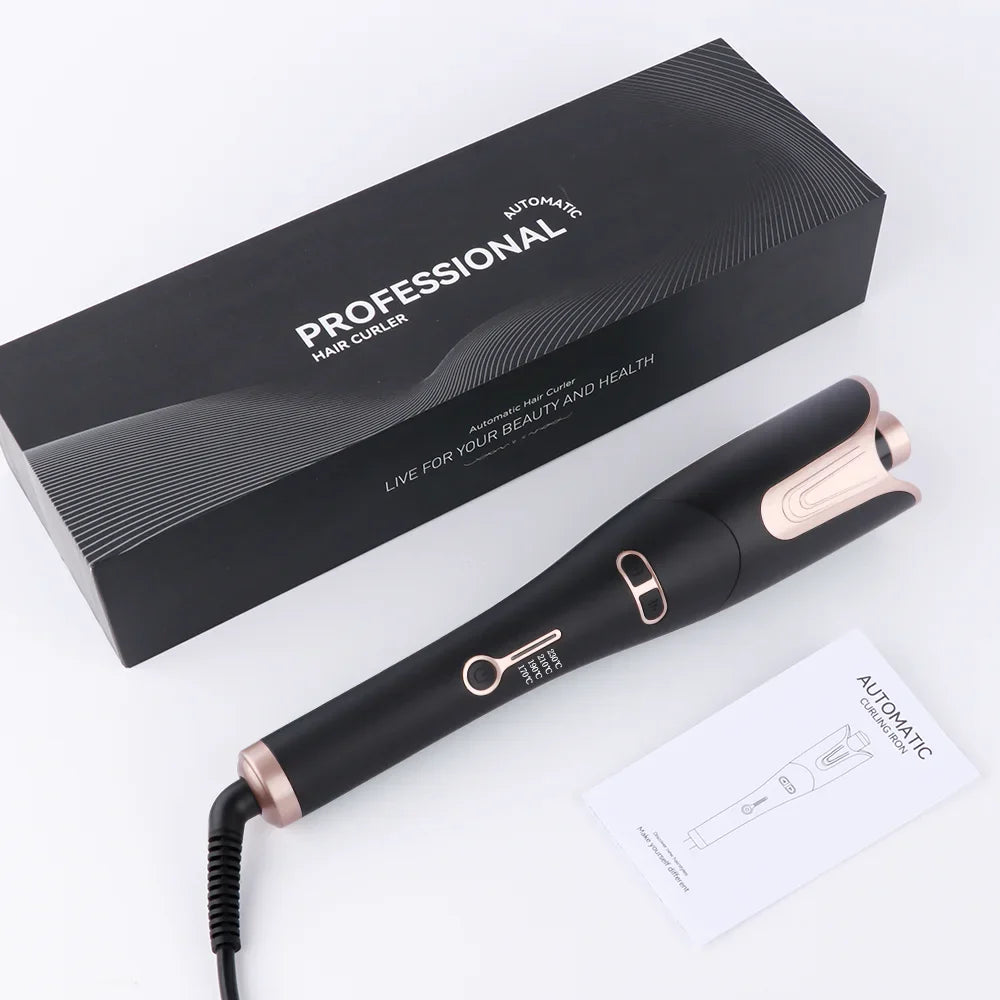 Automatic Curling Iron Innovative Large Curl Professional Hair Curler Automatic Curling Hair Styling Tool for All Ages