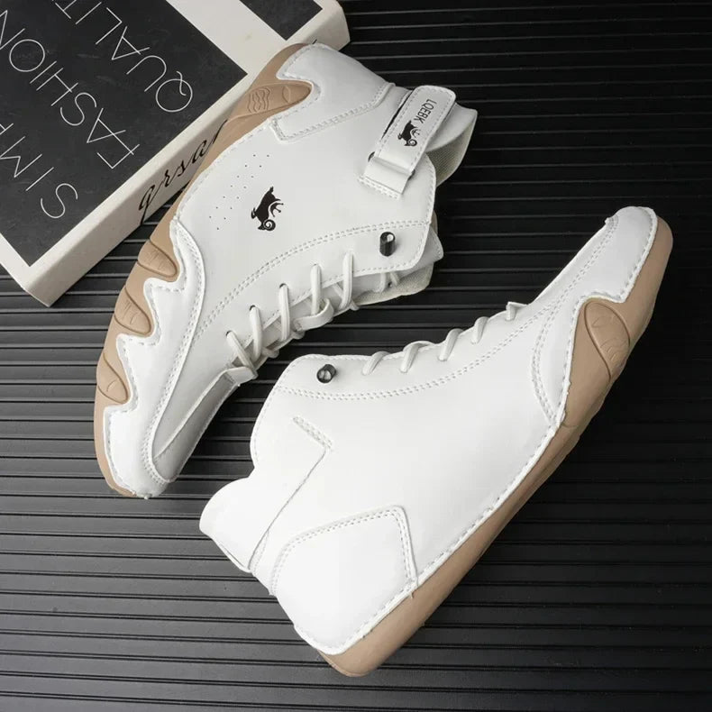 Men's Boots Casual Fashion Luxury Designer Soft Sole Waterproof Mens Loafers New Trend High Quality Couple Lace Up Hiking Shoes