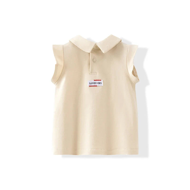 Family clothes with pockets summer label design children's boy and girls dress shirts baby set teenage skirt set