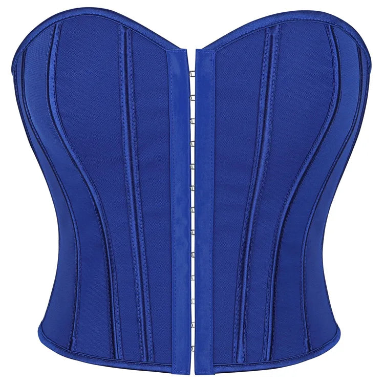 Fashion Strapless Off Shoulder Corset Tank Crop Tops Summer Backless  Camisole Underwear Female Bustier Top