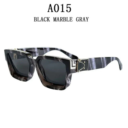 Sunglasses For Men Vintage Square Fashion Glasses Luxury Retro Sunglasses