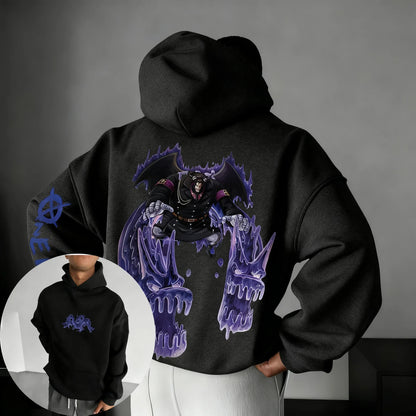 Anime Magellan Printed Hoodie Autumn/Winter New Men's and Women's Trendy Harajuku Large Loose Casual Parent Child Top