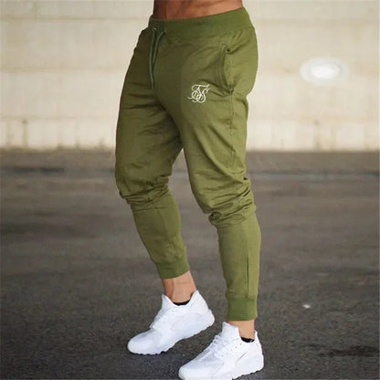 Spring summer Thin Jogging Pants Men Fitness Joggers Running Pants Men Training Sport Leggings Sportswear printing Sweatpants