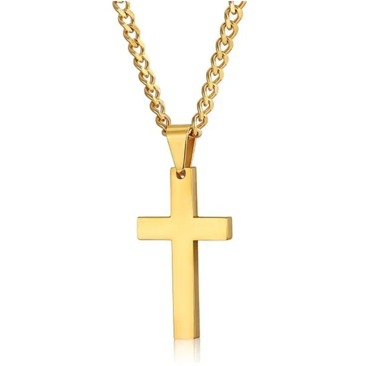Jewelry Crucifix Charm Vintage Cross Necklace Jesus Rosary Beads Chain Virgin Mary Pendant