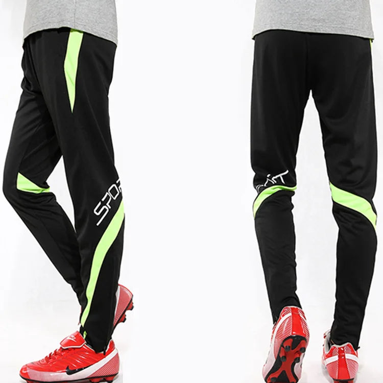 Sport Pants Men Running Pants With Zipper Pockets Training Male Pants Soccer Pants Fitness Pants Sportwear Youth kids XXS XS 4XL