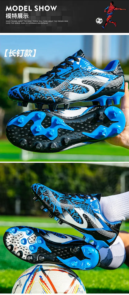 Football Boots Boys Professional  Soccer Shoes Kids Athletics Training Shoes Sports Shoe Girls Outdoor Spikes Chuteira De Campo