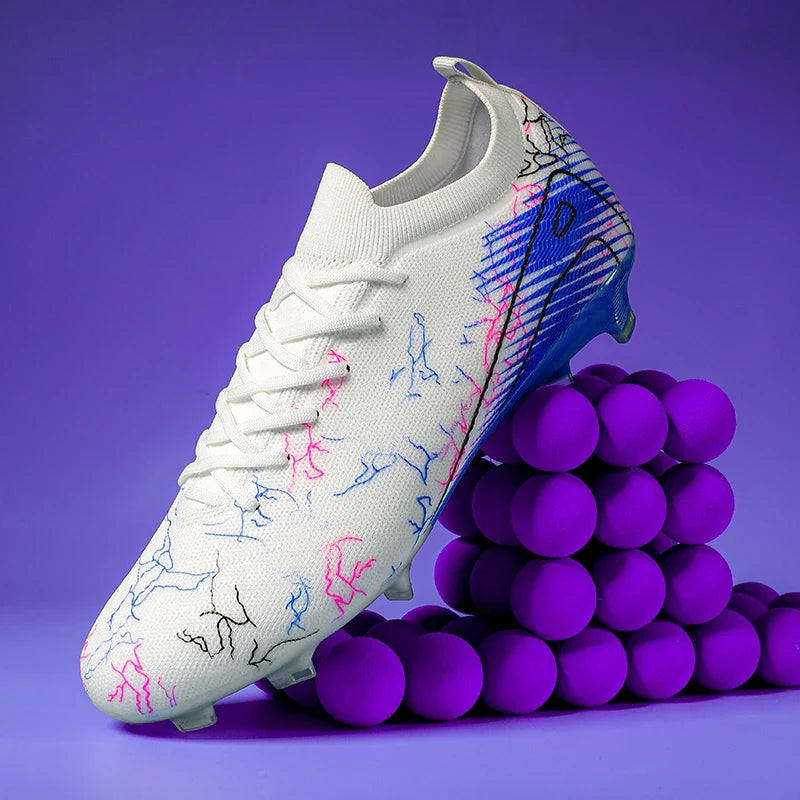 New Men's Football Boots Non-Slip Soccer Shoes Cleats Training FG Top Quality Sneakers Wholesale Drop Shipping Unisex Adult