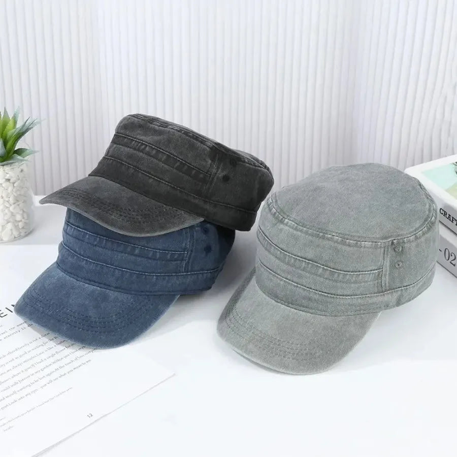 1PC Military Hat Camouflage Army Hat Men Women Baseball Cap Camo Military Cadet Combat Fishing Cap Flat Top Men's Hat