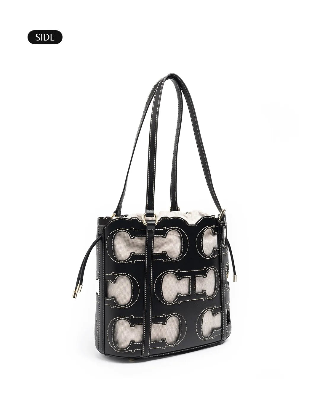 High-end Brand Women's Handbag Fashion Hollow 2025 New Large Capacity Simple Shoulder Bag