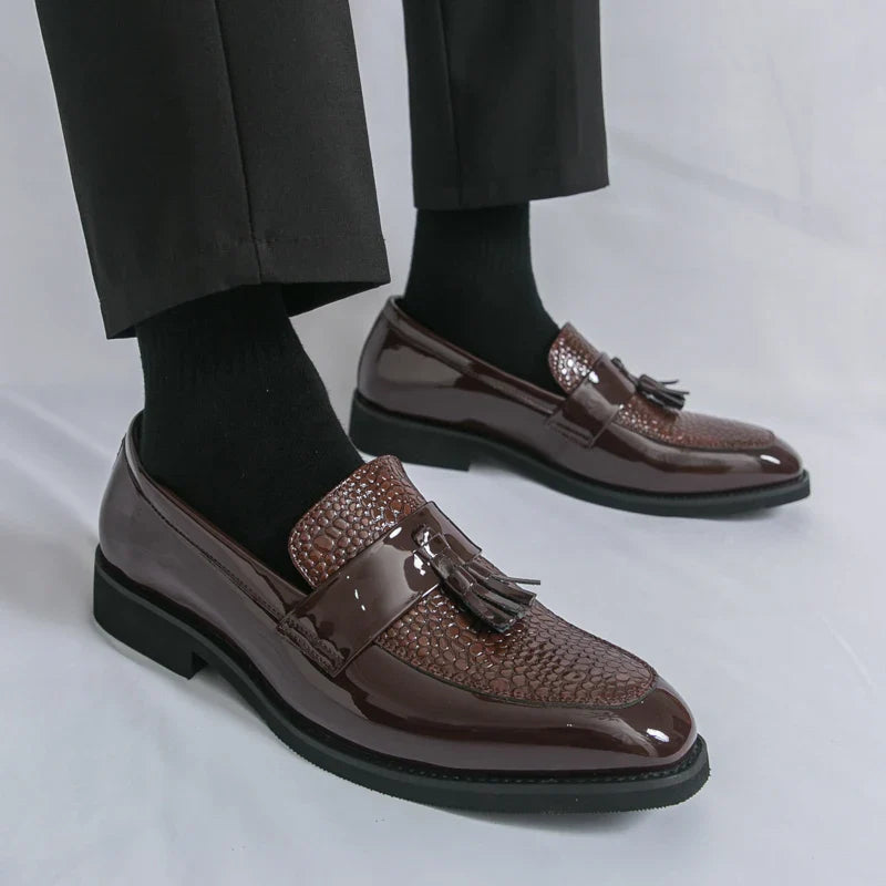 Classic Social Formal Leather Shoes Men Party Leather Casual Business Shoes Men Leather Loafers High Quality Men's Dress Shoes