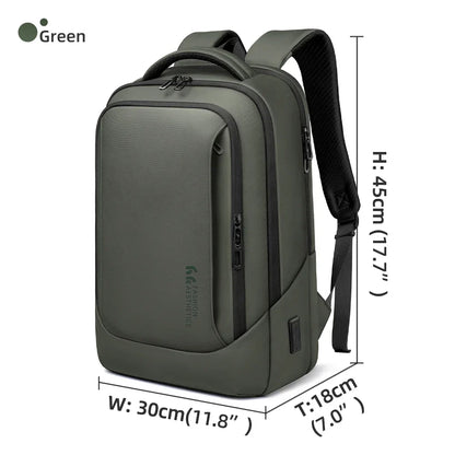 Multifunctional Men's Backpack 15.6" Laptop Backpack Waterproof Large Capacity Work Travel Backpack with USB Port