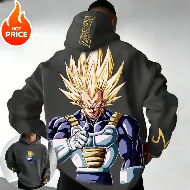 Oversized Hoodie High Quality 100% Cotton Super Print Unisex  Casual Sweatshirt