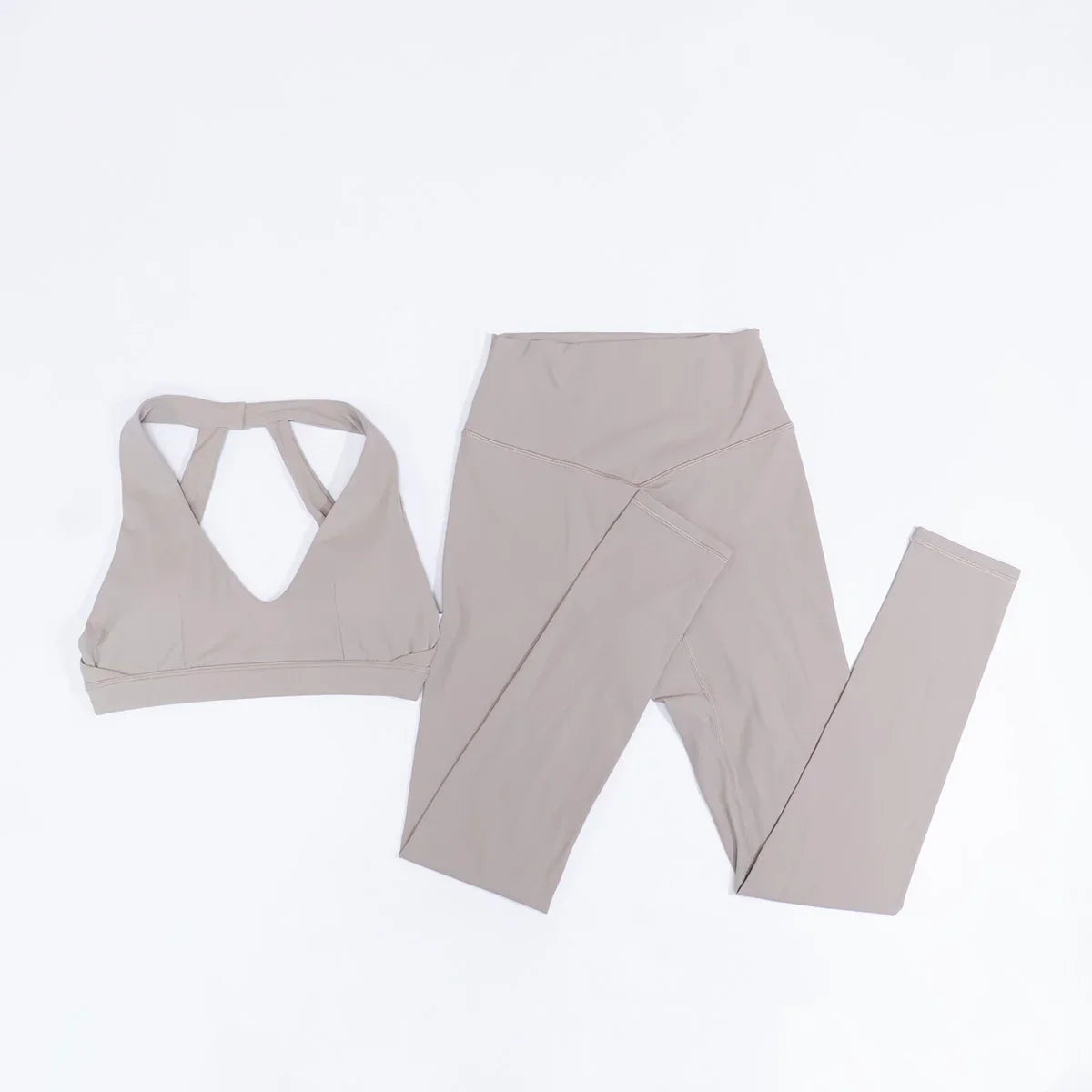 New Summer Women's Ultra Soft Sports Bra And Yoga Pants Set Fashionable Two-Piece Gym Workout Shock-Absorbing Underwear Suit