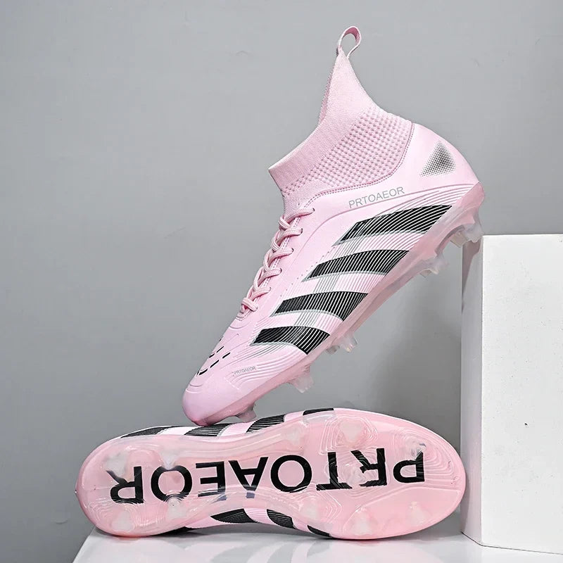 New Men Match Professional Football Boots Non-Slip TF/FG Soccer Shoes Boys Sneakers Comfortable Ankle Sports Shoes Unisex