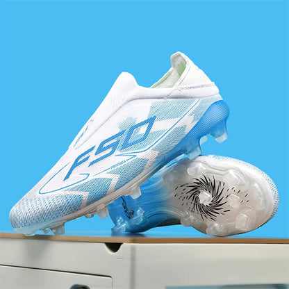 New Men's Soccer Shoes Grass Adult Football Boots Ultralight Sport Indoor Cleats Non-Slip Non Slip Fg Turf Futsal Comfortable
