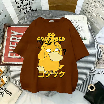 T Shirt Man Women 2026 Summer Y2k Short Sleeve Tee Top Streetwear Oversized Casual Parent-child Clothing