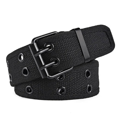 Men Belts Canvas Nylon Webbing Belt Fashion Casual Designer Unisex Belts High Quality Sports Military Strap Cargo Pants Belt