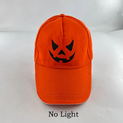 Hot LED Light Up Baseball Cap Neon Colorful Glowing Adjustable Sun Hats For Women Men Night Running Caps Travel Supplies