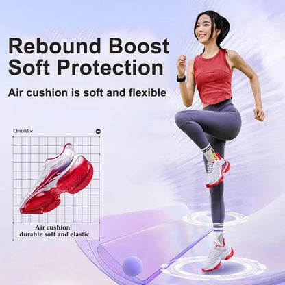 Non-Slip Shock-Absorbing Pair Shoes Women Jump Rrope Sneakers Air Cushioned Running Shoes