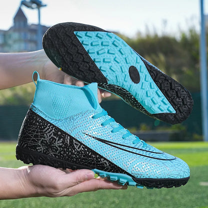 Superfly FG Football Boots Outdoor Soccer Cleats Shoes Soft Sport Professional Shoes Breathable Comfortable Boots Plus Size