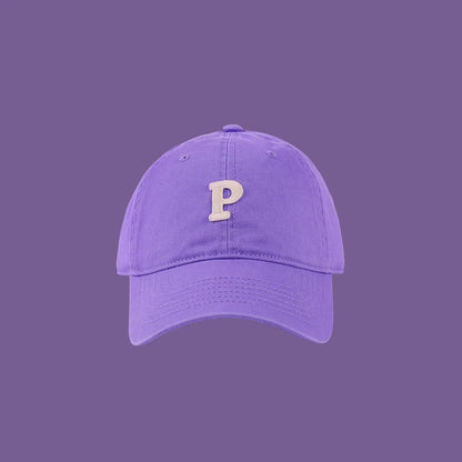 New Fashion Designer Purple Hats Outdoor Sports Baseball Cap Unisex Adjustable Cotton Customized Embroidery Plain Baseball Cap