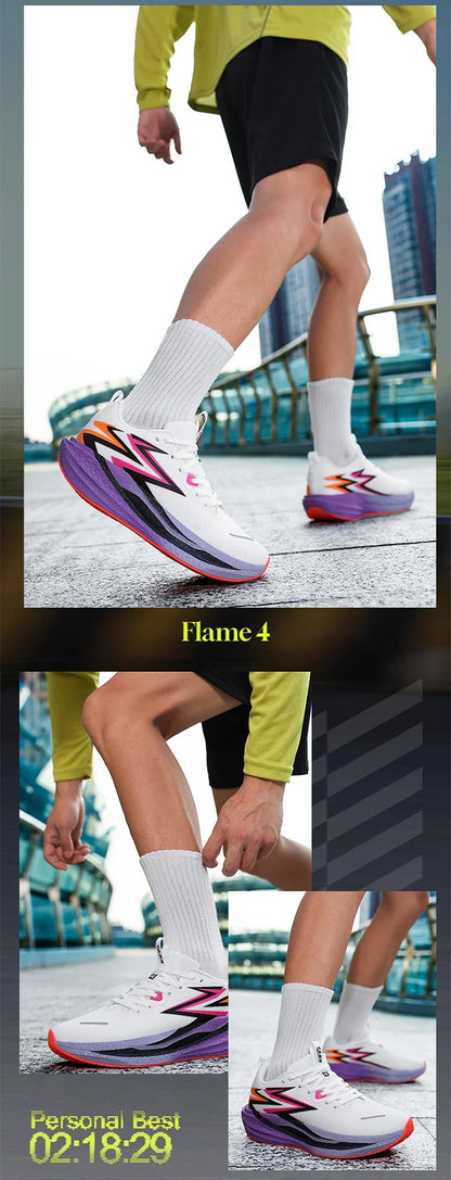 Men Running Shoes Carbon Board Speciality Sports Breathable Lightweight Women's Comfortable Chunta Athletic Sneakers