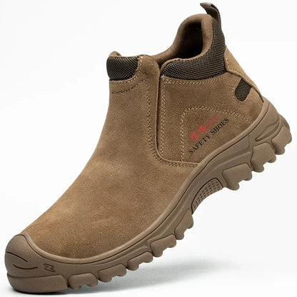 New Insulation 6KV Safety Shoes Men-Anti-Smash,Anti-Pierce Scald-Proof Welding Boots, Indestructible Work Boots for Men, Durable