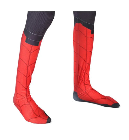 2026 High Quality Superhero Spidermans Costume Bodysuit For Kids Adult Spandex Zentai Halloween Party Cosplay Jumpsuit