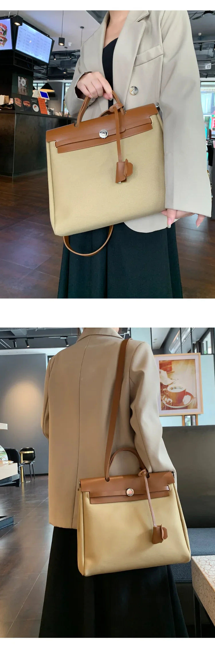 Fashionable Versatile Handbag 2026 New Style Premium Feel Stylish Single Shoulder Tote Bag Casual Commute Crossbody Bag