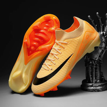 New Men's Football Boots Training FG Top Quality Non-Slip Soccer Shoes Cleats Sneakers Wholesale Drop Shipping Unisex Adult