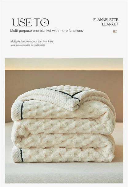 Turtle Velvet Autumn Winter Warm Sleeping Blanket Soft Comfortable Flannel Fleece Blankets for Bed Cozy Fluffy Warmth Blanket
