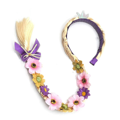 Rapunzel Purple Dress Princess Costume Sets Children Birthday Carnival Halloween Party Fancy Girls Ball Gown Cosplay Clothes