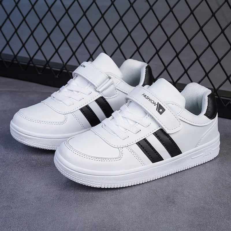 Boy Kids Sneakers White Shoes for Girls Sport Tenis Casual Children School Walking Running Shoes Non Slip Size 28-39