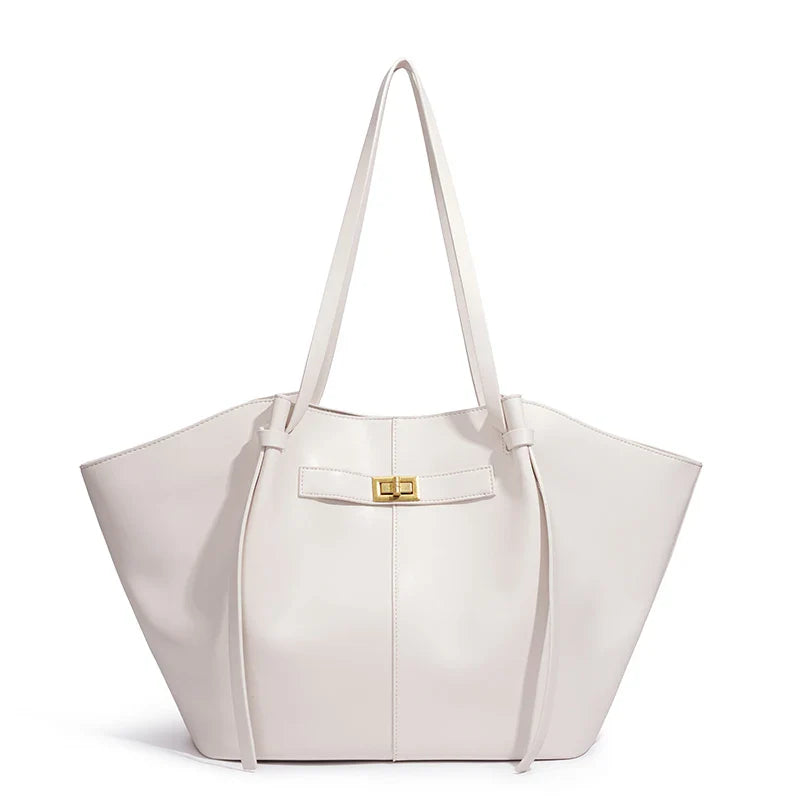 Lightweight Large Capacity 2025 New Bat-Shaped High Street Handbag European and American Style Trendy Single Shoulder Crossbody