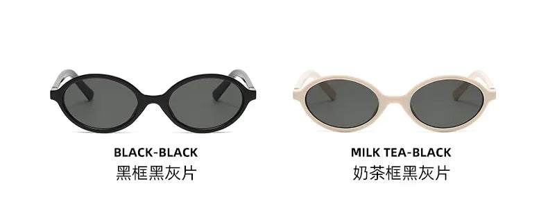 Designer UV400 Sunglasses Women Men New Trendy Oval Sun Glasses Ladies Vintage Small Round Gafas De Sol