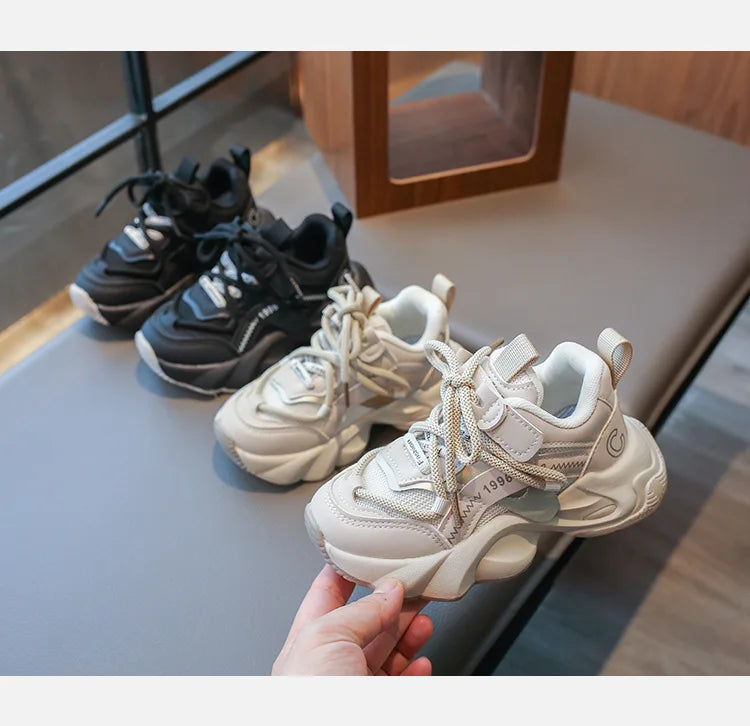 Children's Autumn Versatile Sports Shoes Fashion Causal School Kids Running Sneakers Breathable Non-slip Boy Girl Leisure Shoes